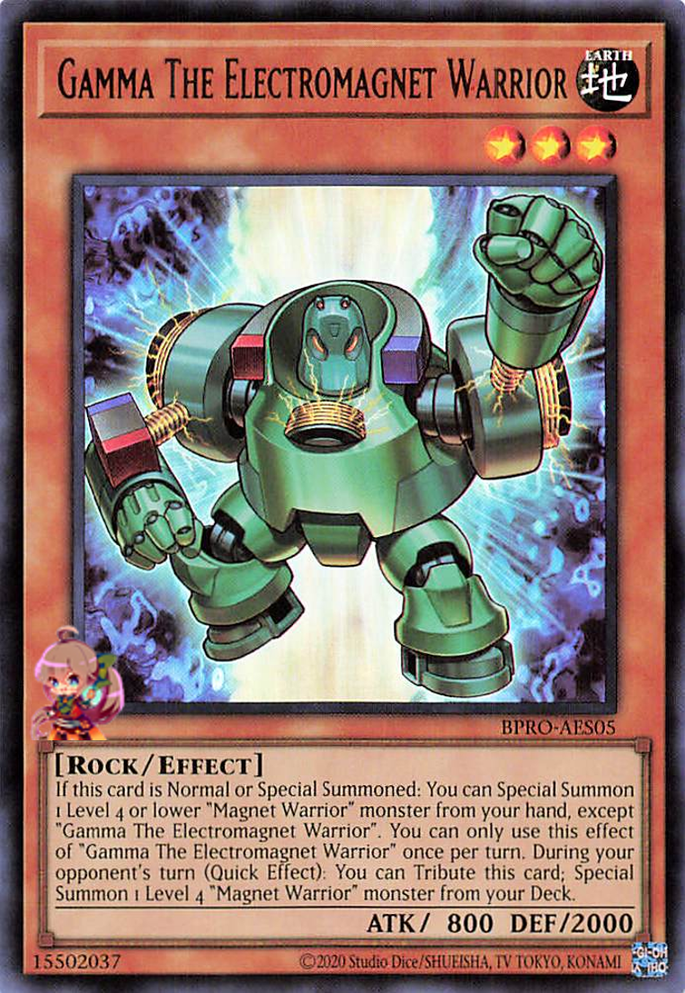Gamma The Electromagnet Warrior [BPRO-AES05-UR]