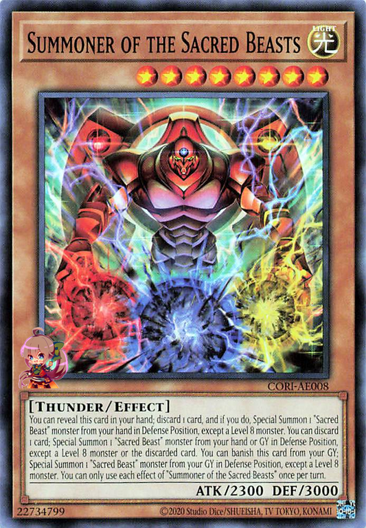 Summoner of the Sacred Beasts [CORI-AE008-C]