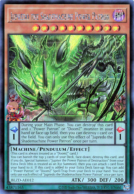 Jupredo the Shademachine Power Patron [BLZD-AE012-SCR]