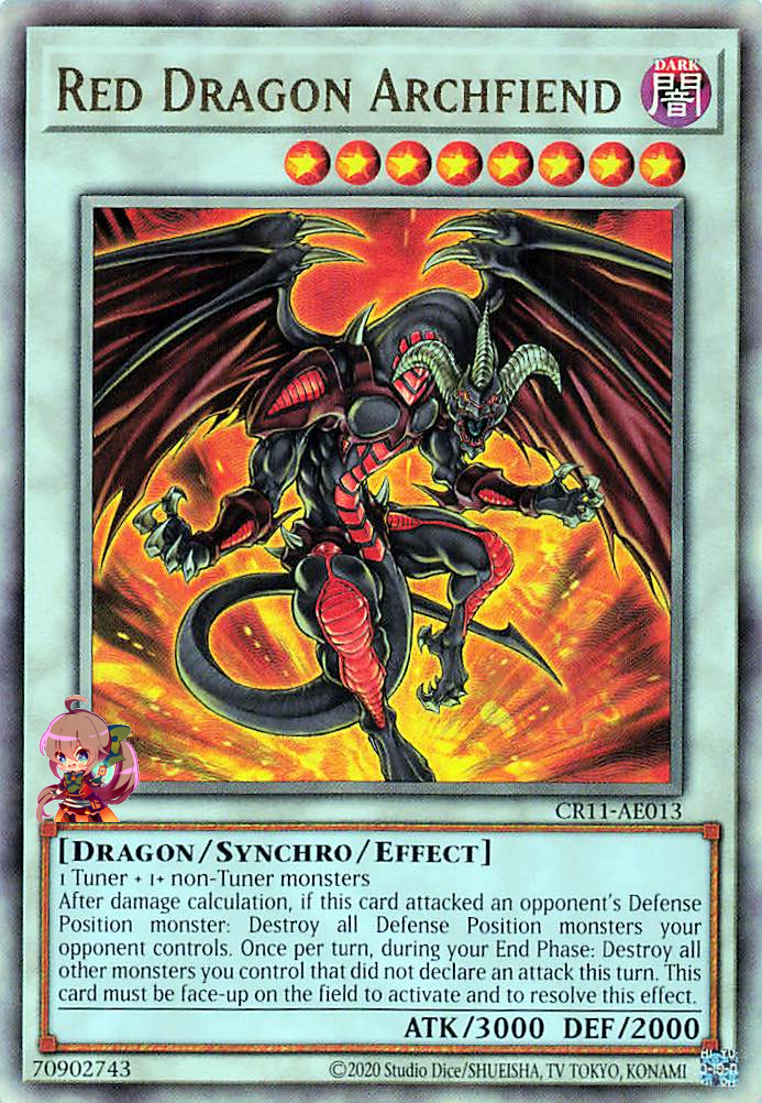 Red Dragon Archfiend [CR11-AE013-UTR]