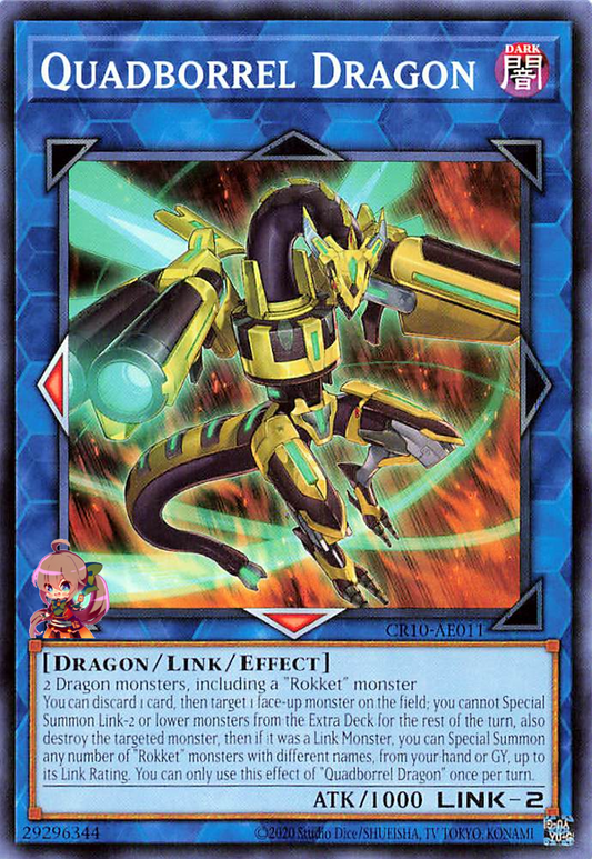 Quadborrel Dragon [CR10-AE011-C]