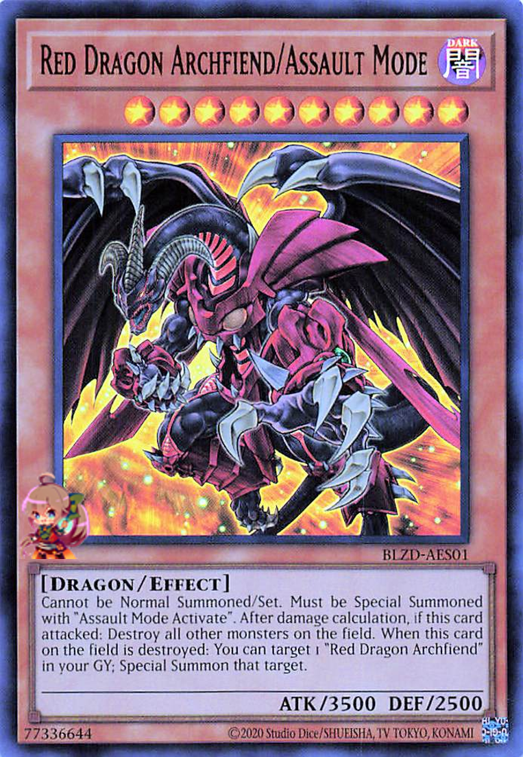 Red Dragon Archfiend/Assault Mode [BLZD-AES01-UR]