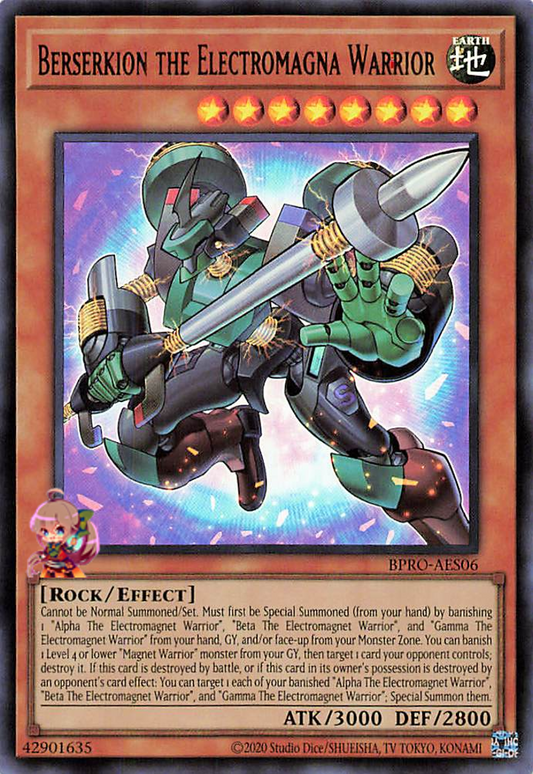 Berserkion the Electromagna Warrior [BPRO-AES06-UR]