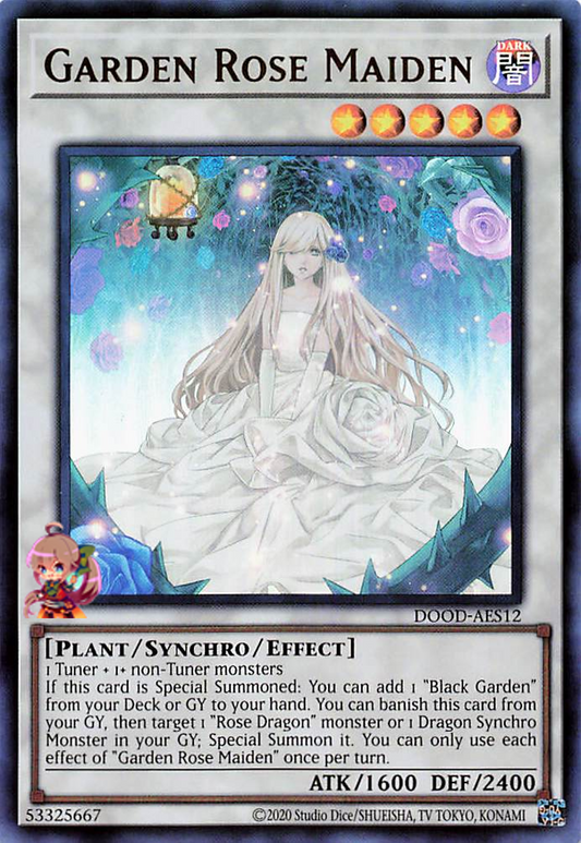 Garden Rose Maiden [DOOD-AES12-UR]