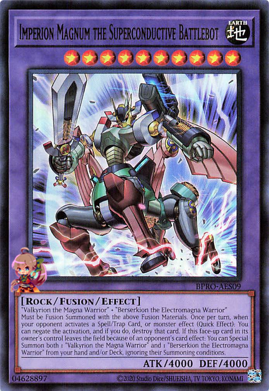 Imperion Magnum the Superconductive Battlebot [BPRO-AES09-UR]