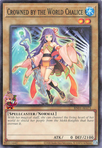 Crowned by the World Chalice [BN01-AE171-NPR]