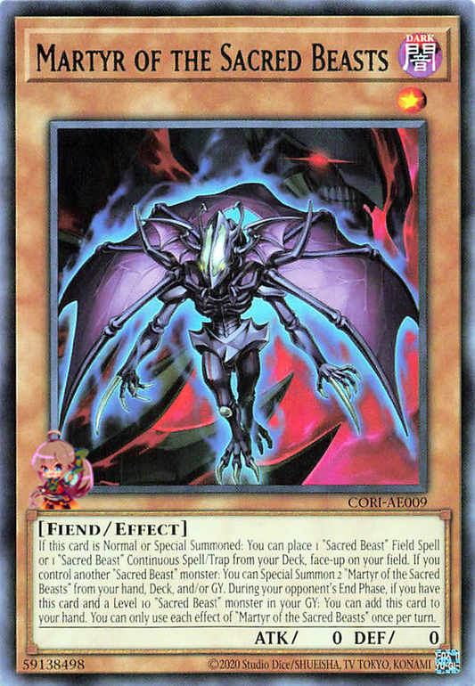 Martyr of the Sacred Beasts [CORI-AE009-R]