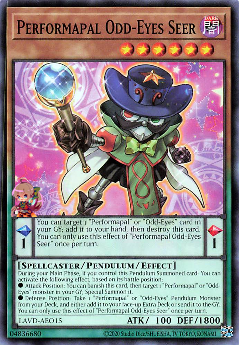 Performapal Odd-Eyes Seer [LAVD-AEO15-C]