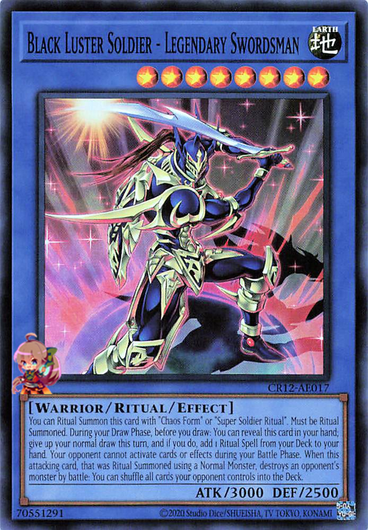 Black Luster Soldier - Legendary Swordsman [CR12-AE017-SR]