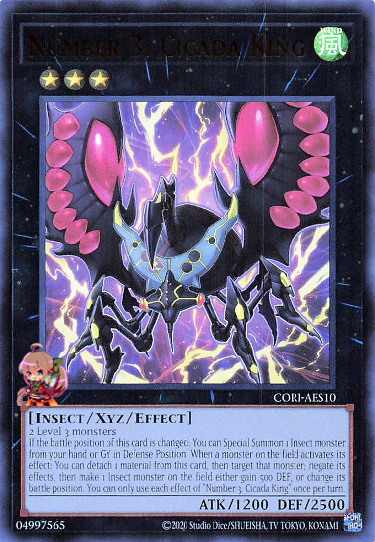 Number 3: Cicada King [CORI-AES10-UR]