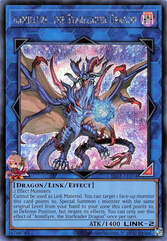Armillyre, the Starleader Dragon [ES02-AE074-SCR]
