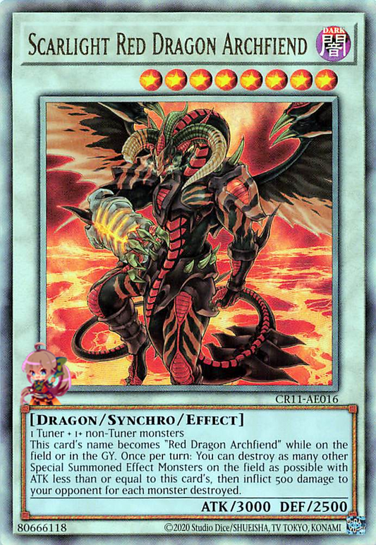Scarlight Red Dragon Archfiend [CR11-AE016-UTR]