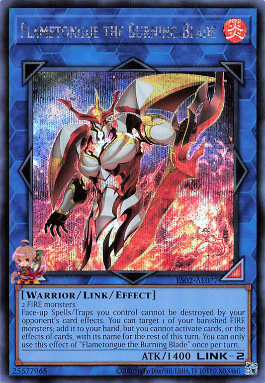 Flametongue the Burning Blade [ES02-AE077-SCR]