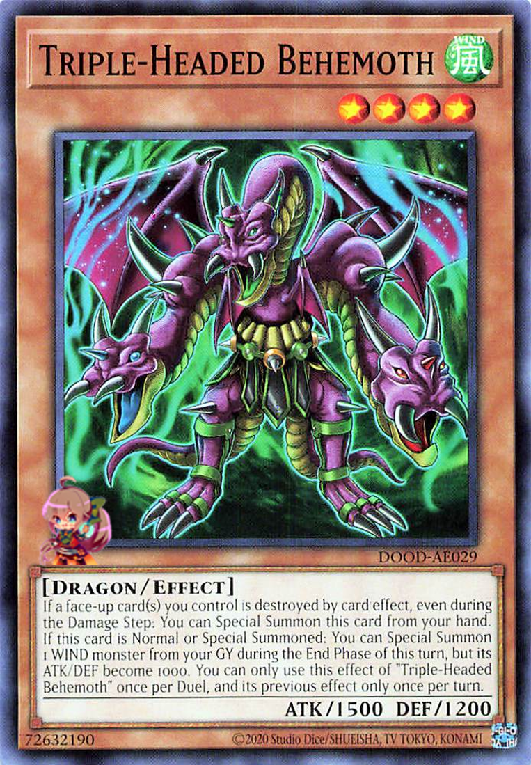 Triple-Headed Behemoth [DOOD-AE029-C]