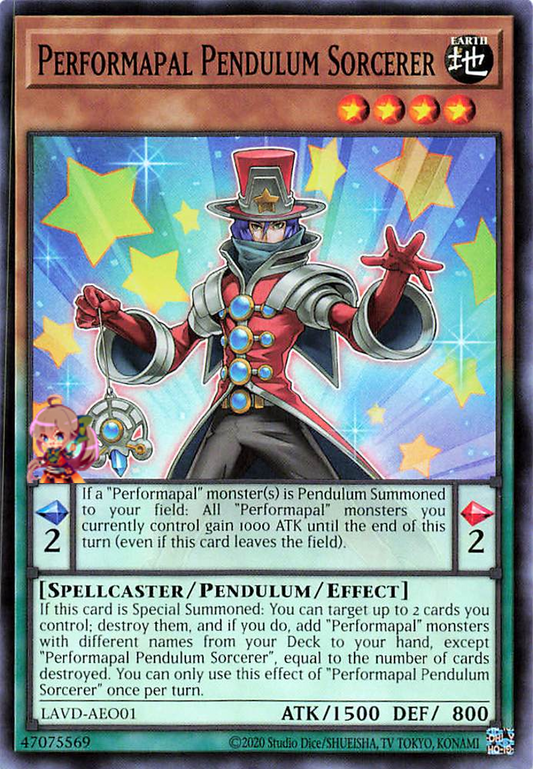 Performapal Pendulum Sorcerer [LAVD-AEO01-C]