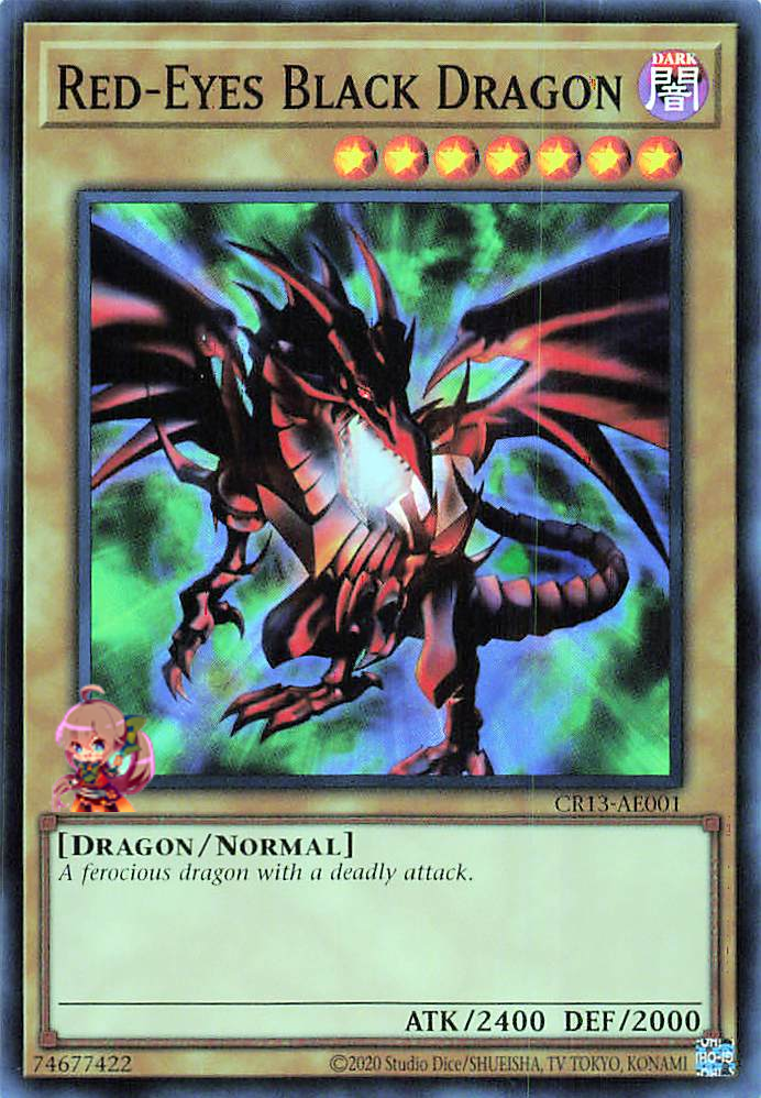 Red-Eyes Black Dragon [CR13-AE001-SR]