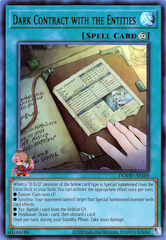Dark Contract with the Entities [DOOD-AES09-UR]