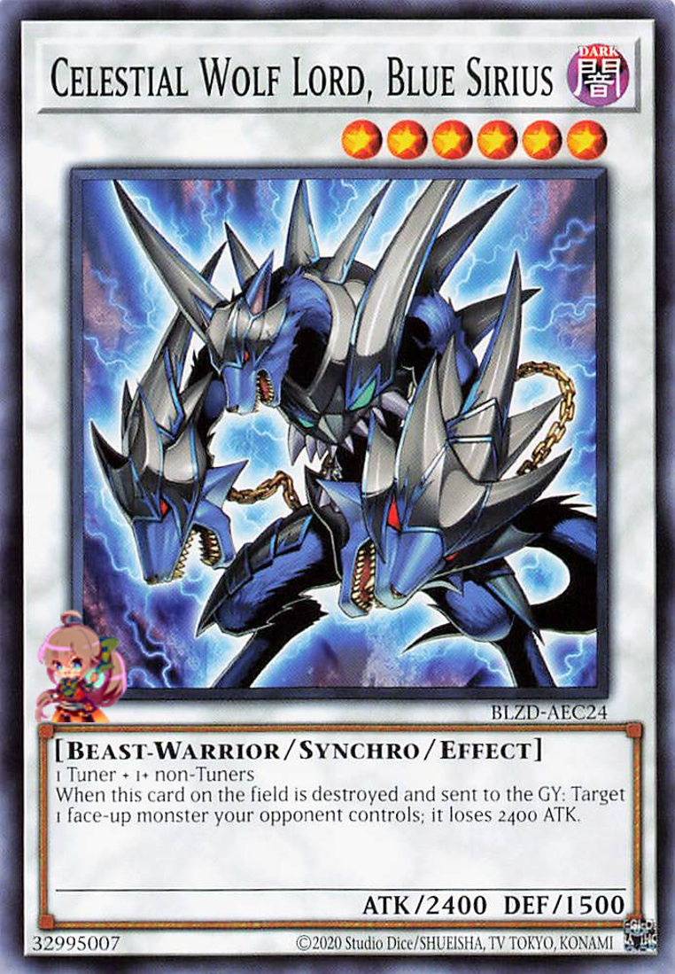 Celestial Wolf Lord, Blue Sirius [BLZD-AEC24-C]