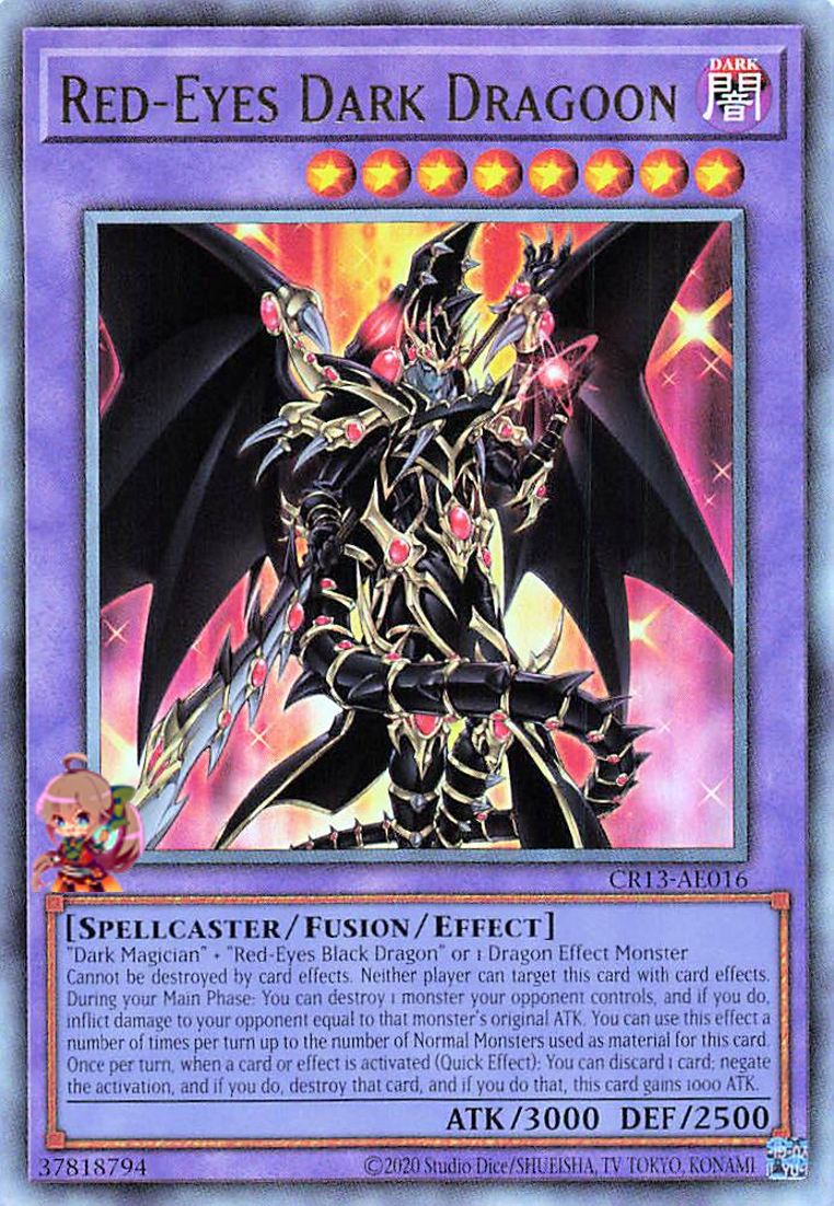 Red-Eyes Dark Dragoon [CR13-AE016-UTR]