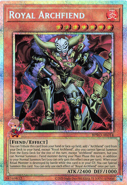 Royal Archfiend [BPRO-AE014-PSCR]