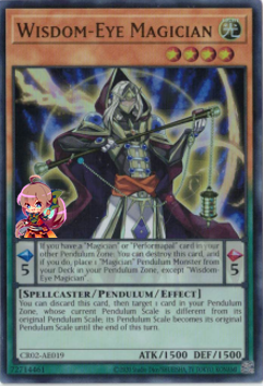 Wisdom-Eye Magician [CR02-AE019-UR]