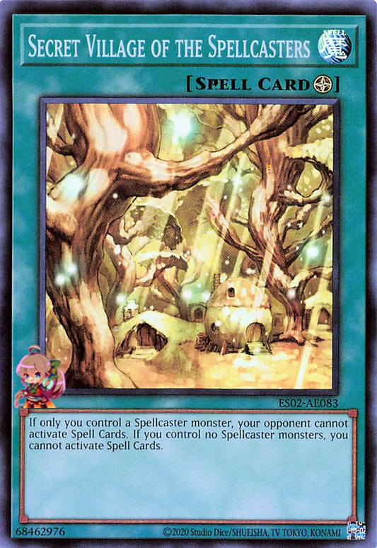 Secret Village of the Spellcasters [ES02-AE083-SR]