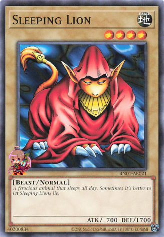 Sleeping Lion [BN01-AE021-C]