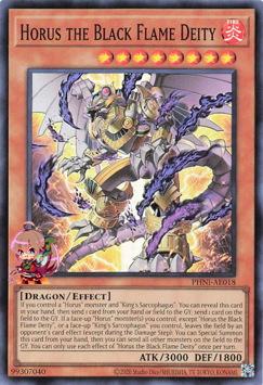 Horus the Black Flame Deity [PHNI-AE018-SR]