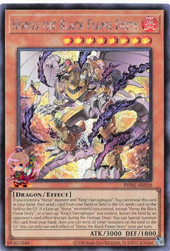 Horus the Black Flame Deity [PHNI-AE018-SCR]