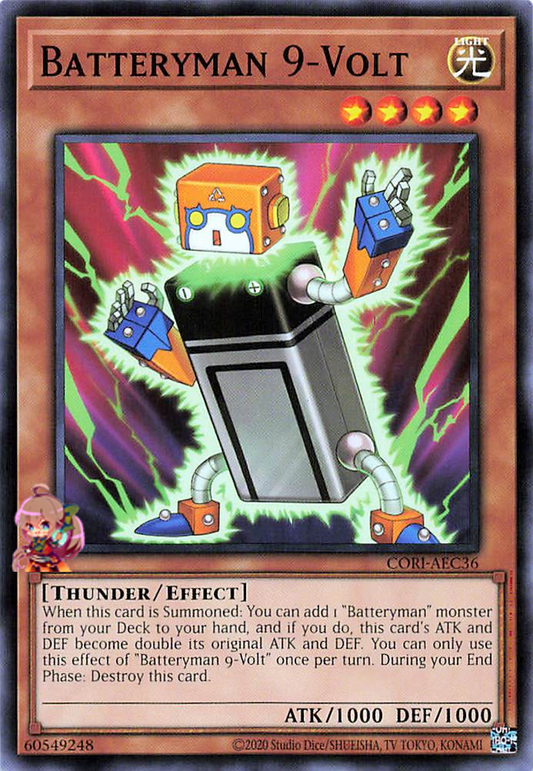 Batteryman 9-Volt [CORI-AEC36-C]