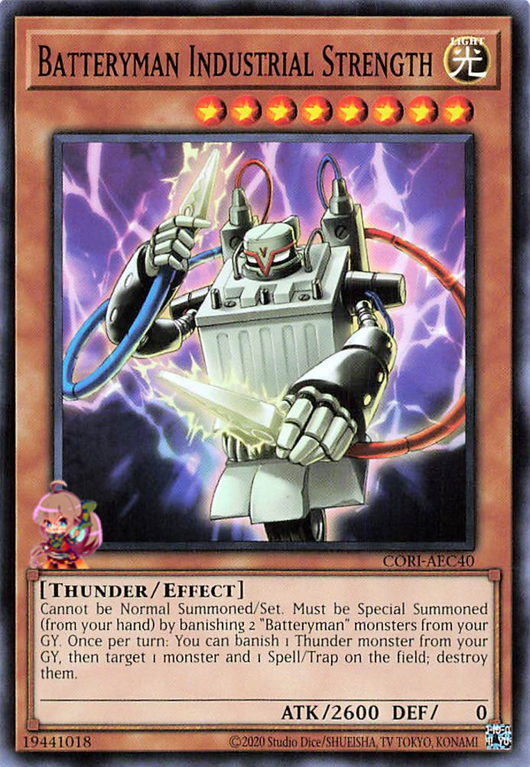 Batteryman Industrial Strength [CORI-AEC40-C]