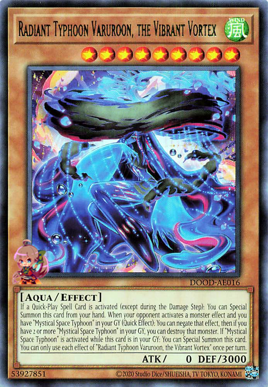Radiant Typhoon Varuroon, the Vibrant Vortex [DOOD-AE016-R]