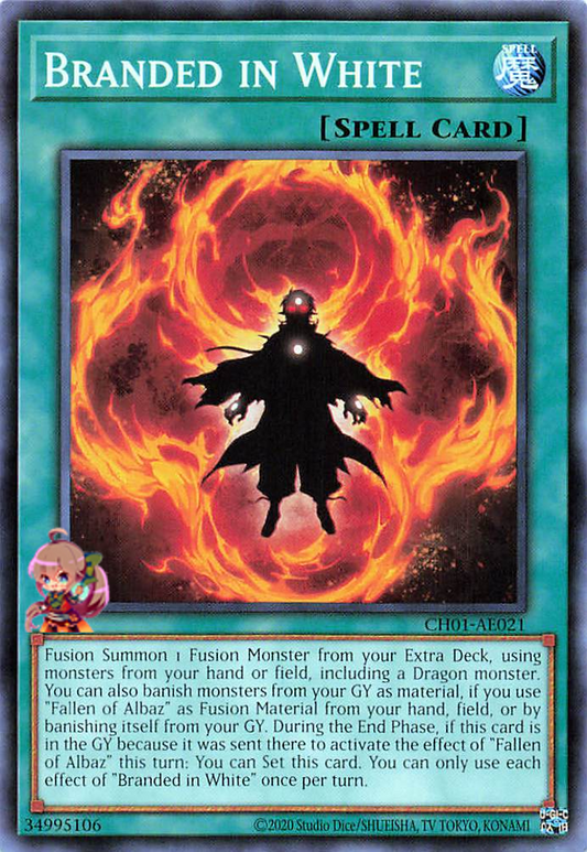 Branded in White [CH01-AE021-C]