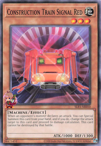 工事車両信号機 赤 [SLF1-AE010-C]