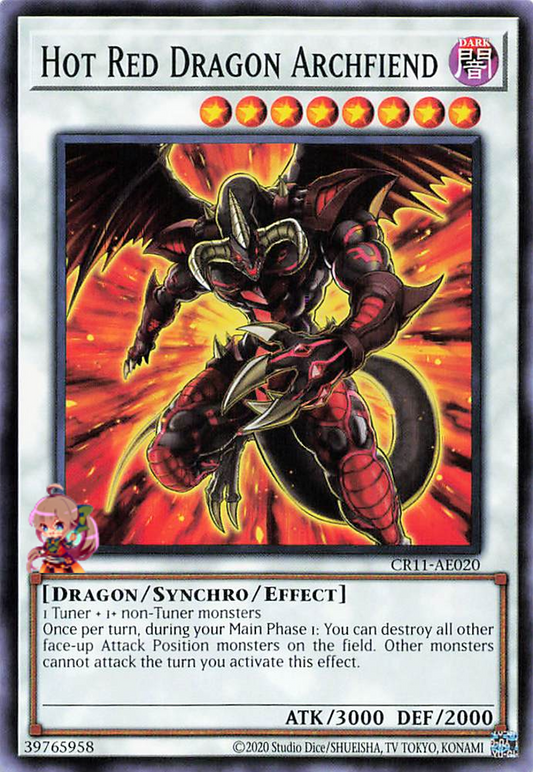 Hot Red Dragon Archfiend [CR11-AE020-C]