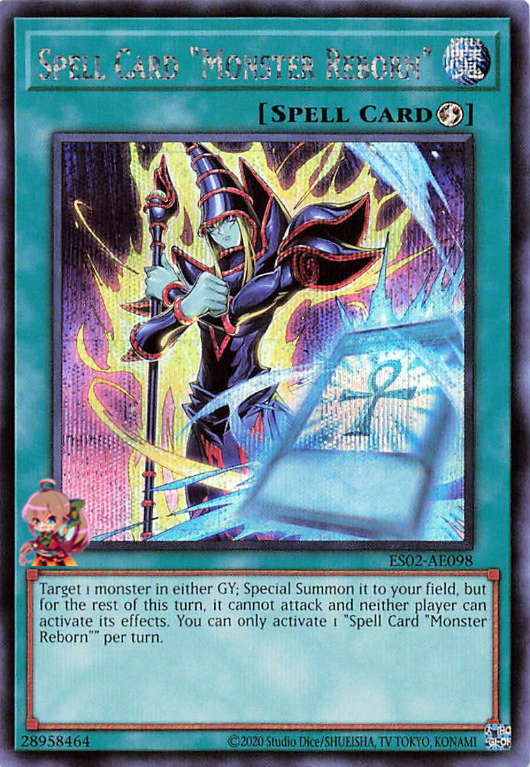Spell Card Monster Reborn [ES02-AE098-SCR]