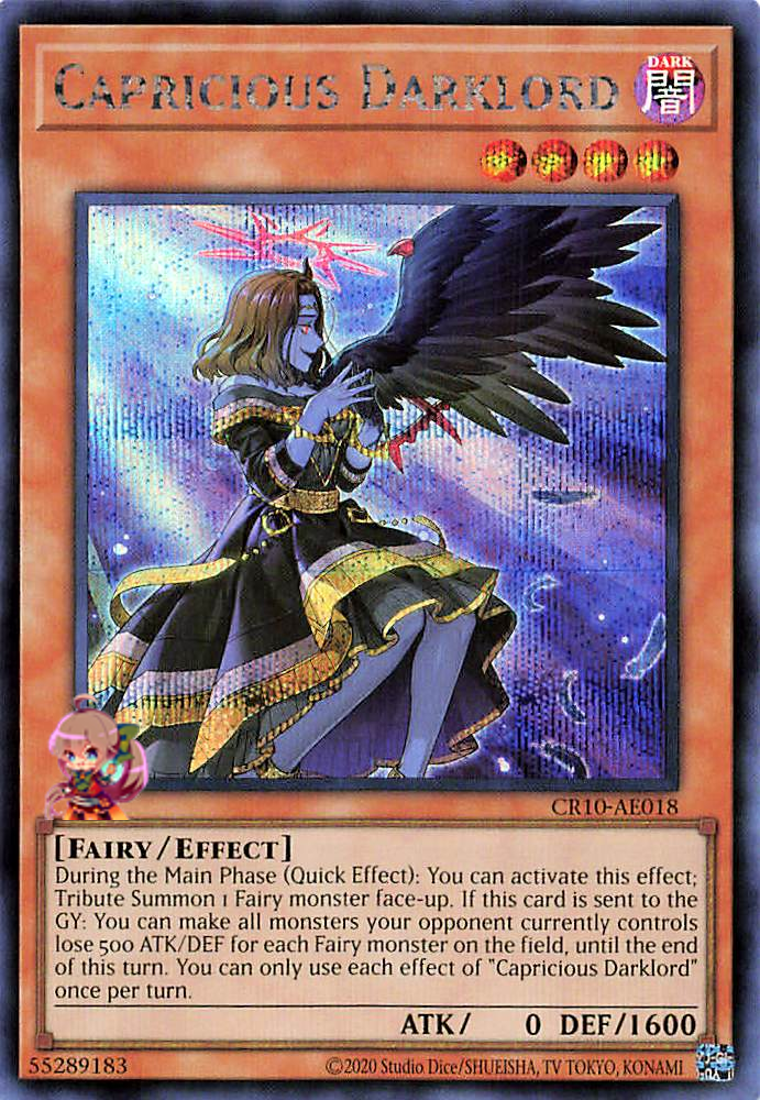 Capricious Darklord [CR10-AE018-SCR]