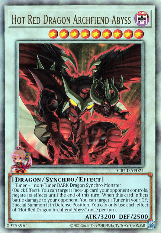 Hot Red Dragon Archfiend Abyss [CR11-AE021-UTR]