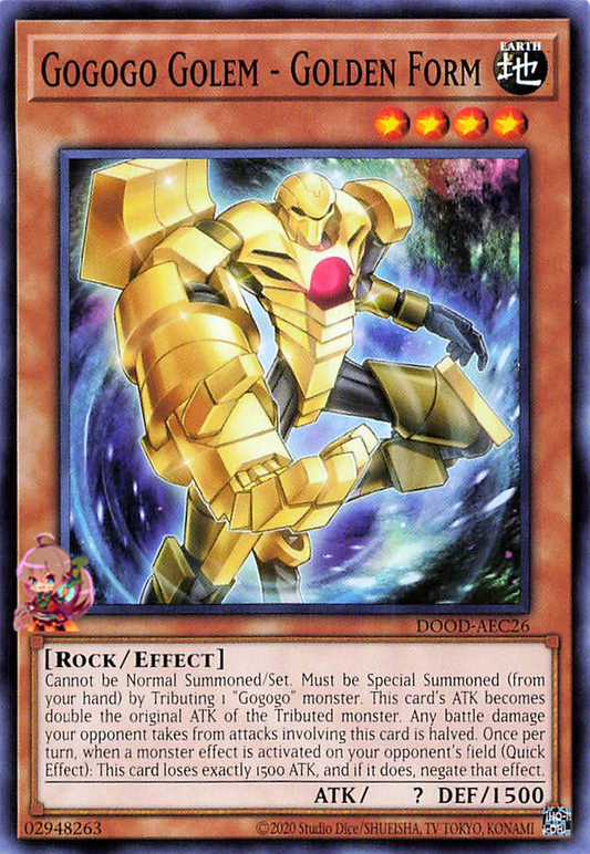 Gogogo Golem - Golden Form [DOOD-AEC26-C]