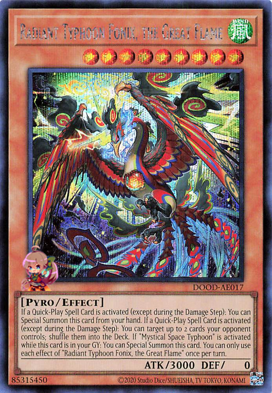 Radiant Typhoon Fonix, the Great Flame [DOOD-AE017-SCR]