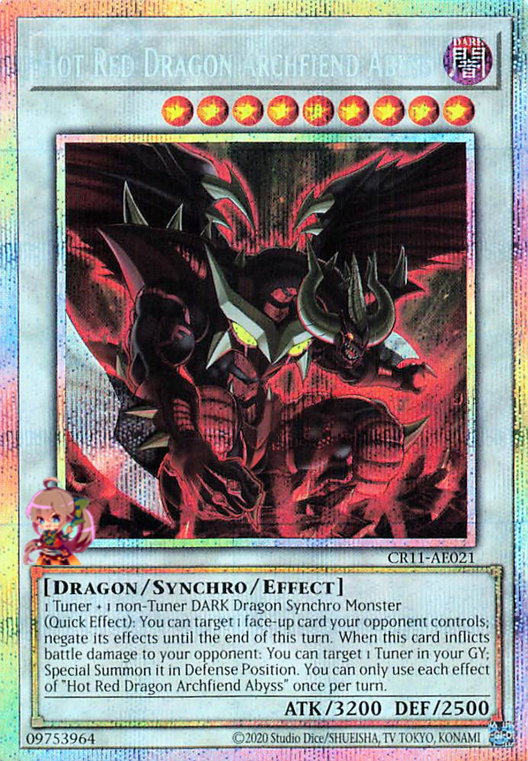 Hot Red Dragon Archfiend Abyss [CR11-AE021-PSCR]