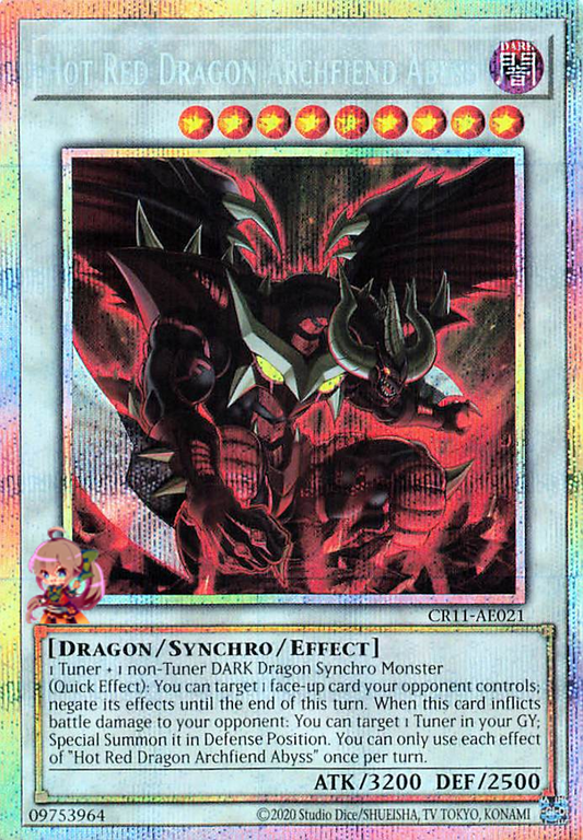 Hot Red Dragon Archfiend Abyss [CR11-AE021-PSCR]