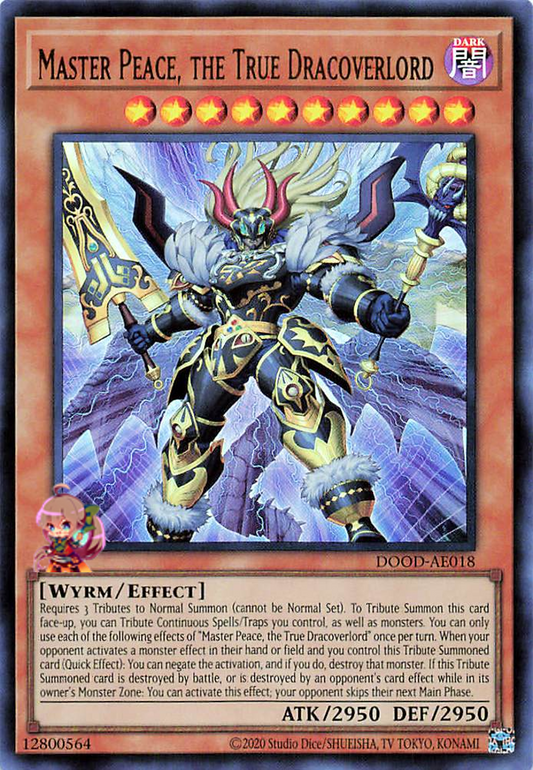 Master Peace, the True Dracoverlord [DOOD-AE018-UR]