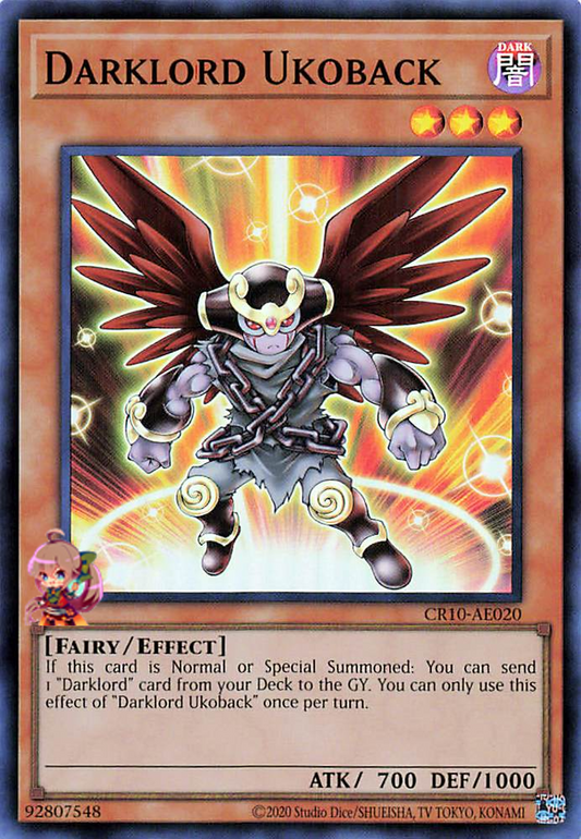 Darklord Ukoback [CR10-AE020-SR]