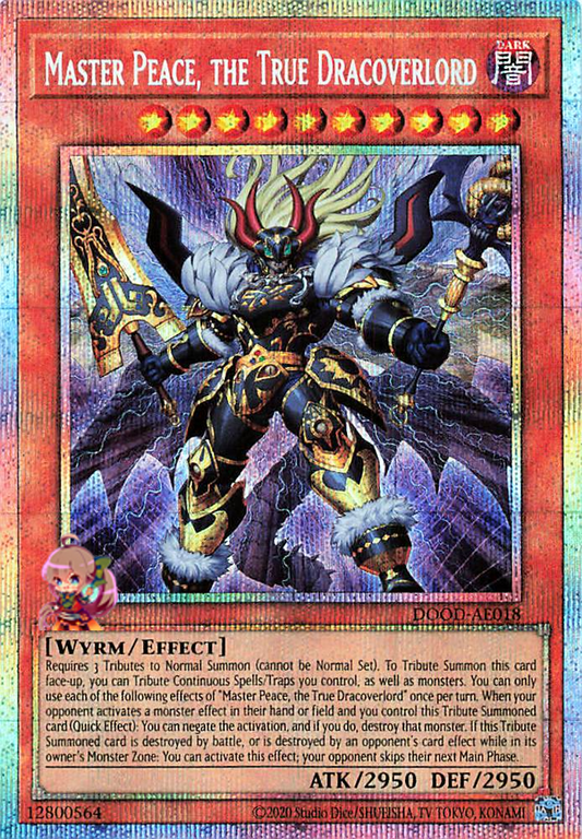 Master Peace, the True Dracoverlord [DOOD-AE018-PSCR]