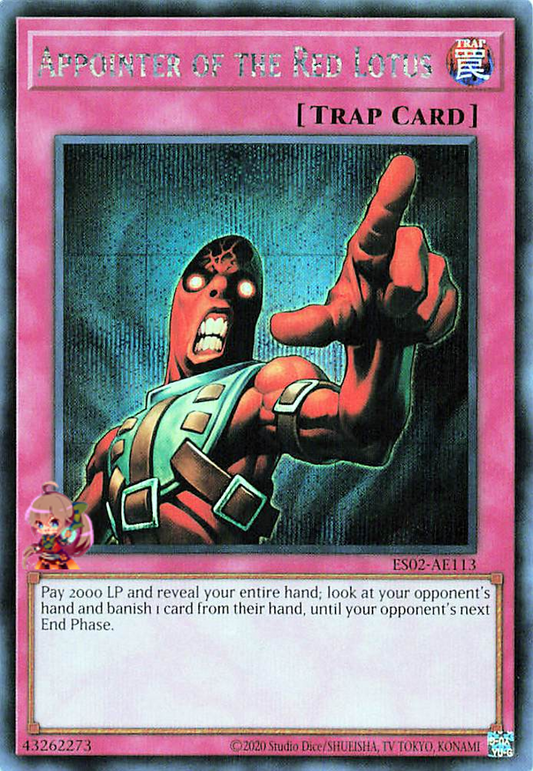 Appointer of the Red Lotus [ES02-AE113-SCR]
