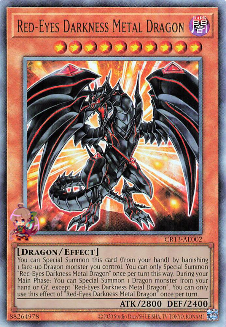 Red-Eyes Darkness Metal Dragon [CR13-AE002-UTR]