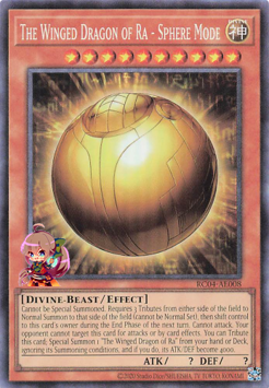 The Winged Dragon of Ra - Sphere Mode [RC04-AE008-CR]