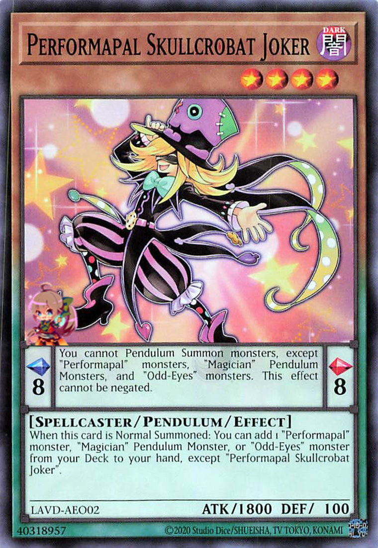 Performapal Skullcrobat Joker [LAVD-AEO02-C]