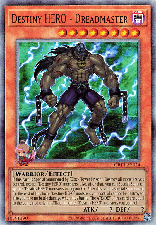 Destiny HERO - Dreadmaster [CR13-AE024-UTR]